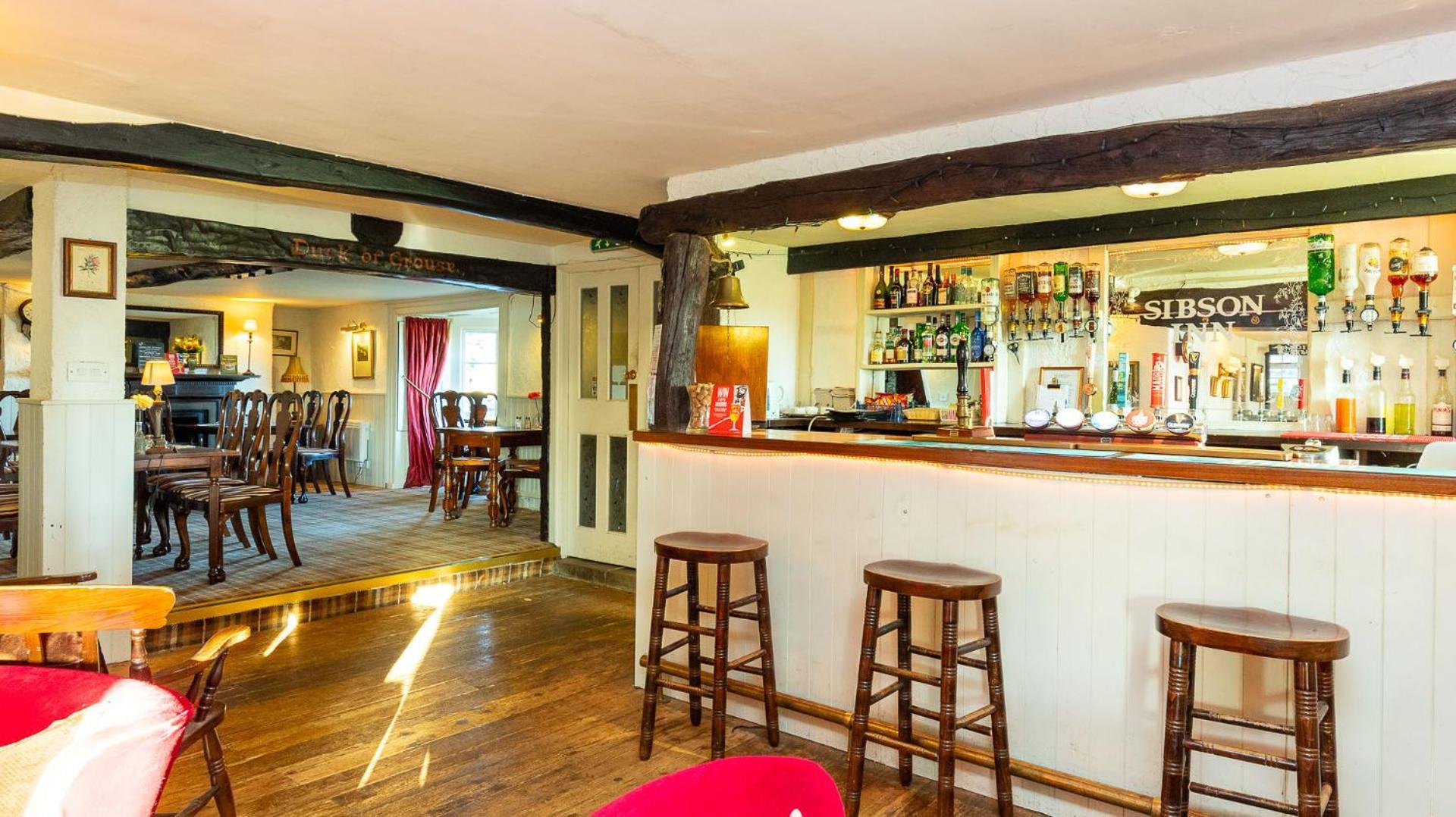 The Sibson Inn Hotel Water Newton Exteriér fotografie