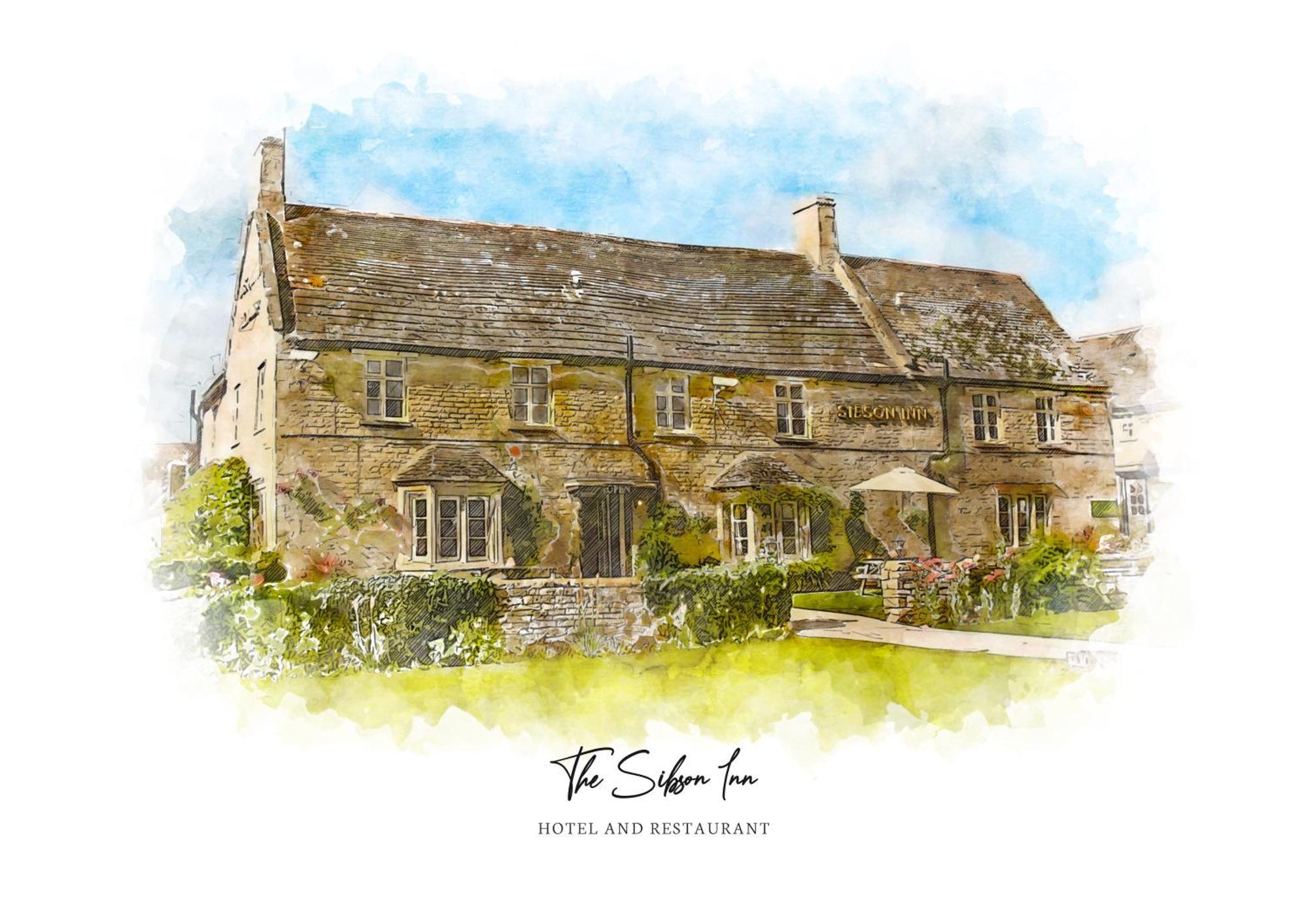 The Sibson Inn Hotel Water Newton Exteriér fotografie